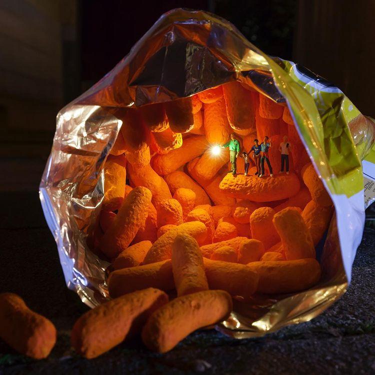 Slinkachu ou le street art miniature