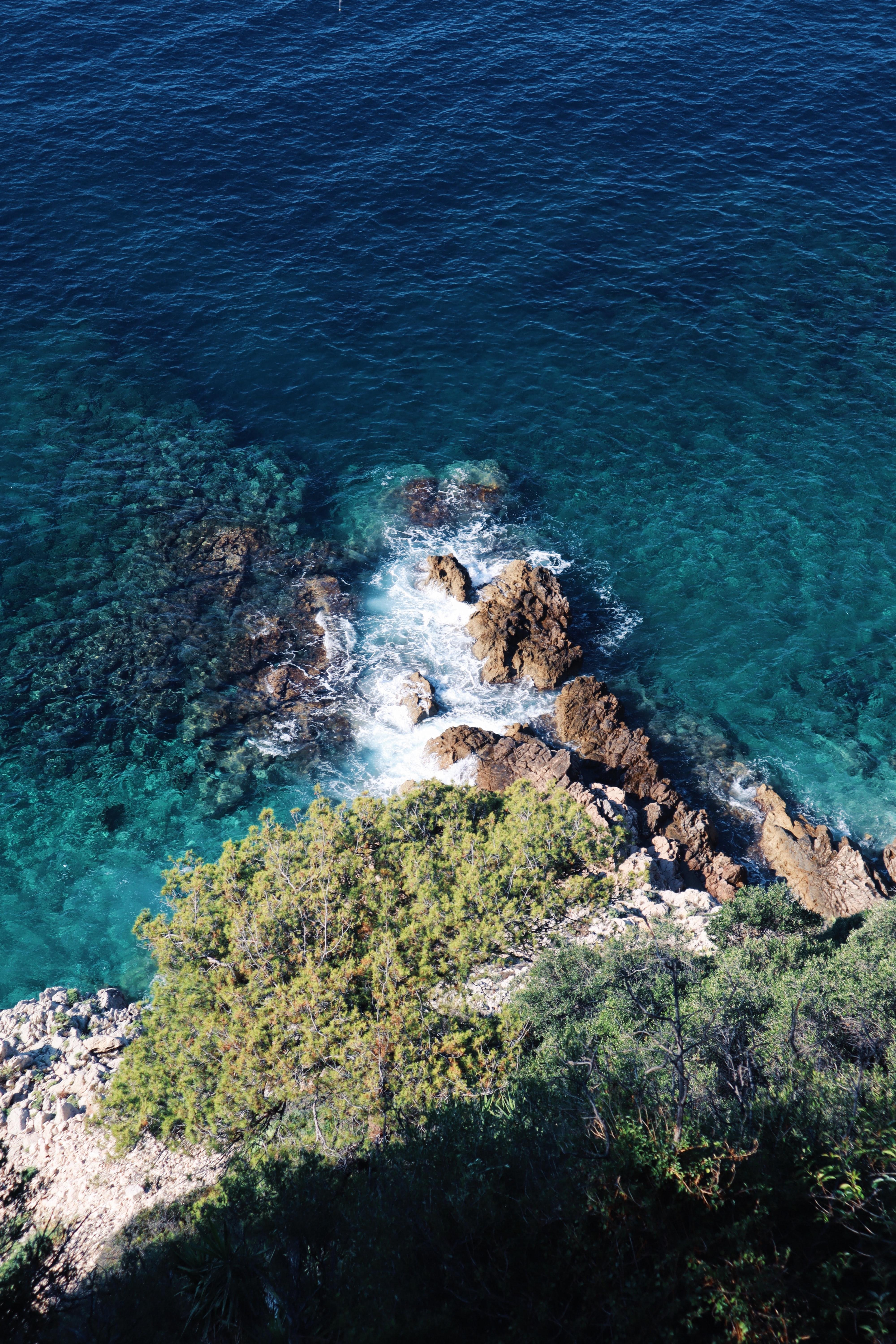 Sentier du littoral à Nice