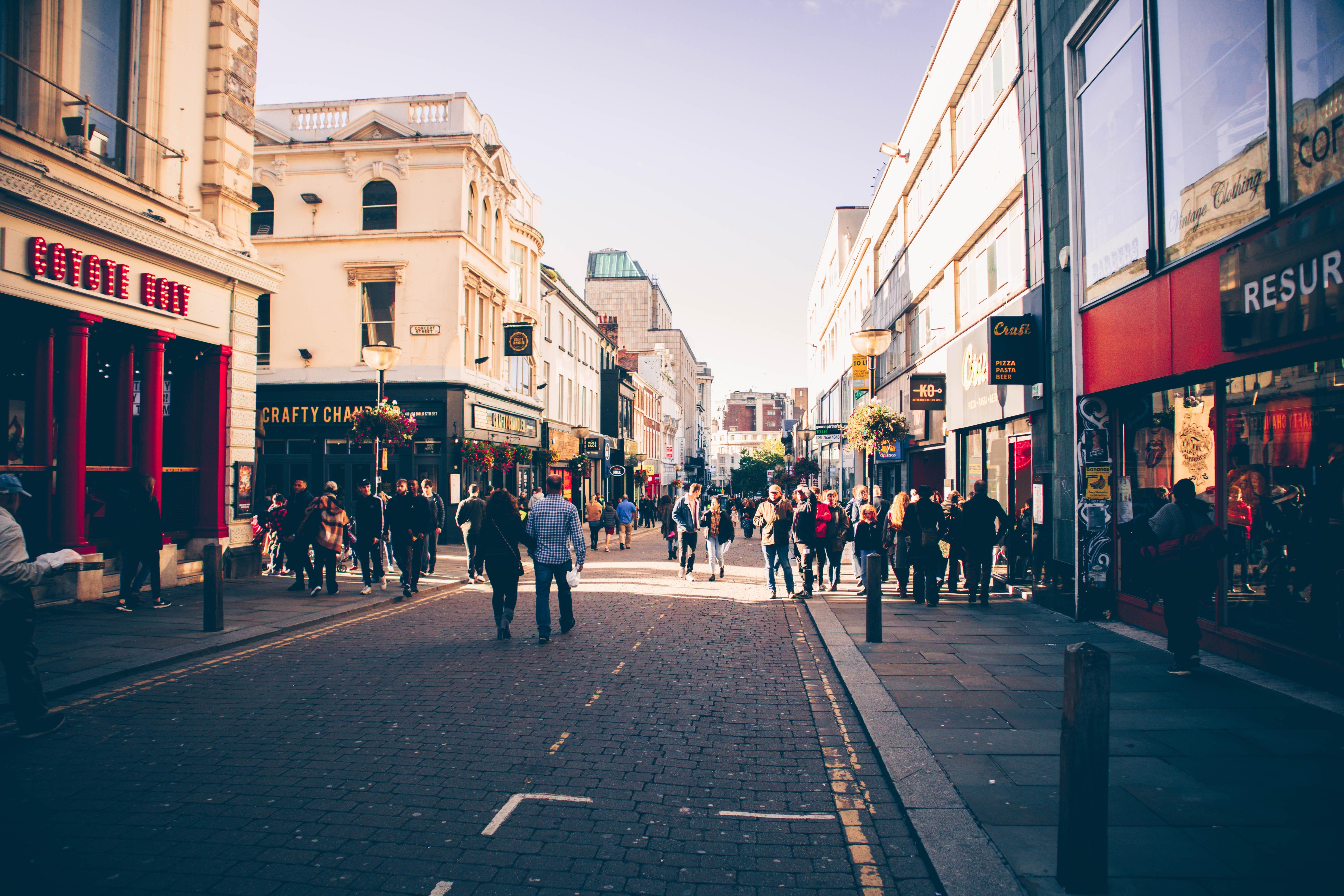 les rues de Liverpool 