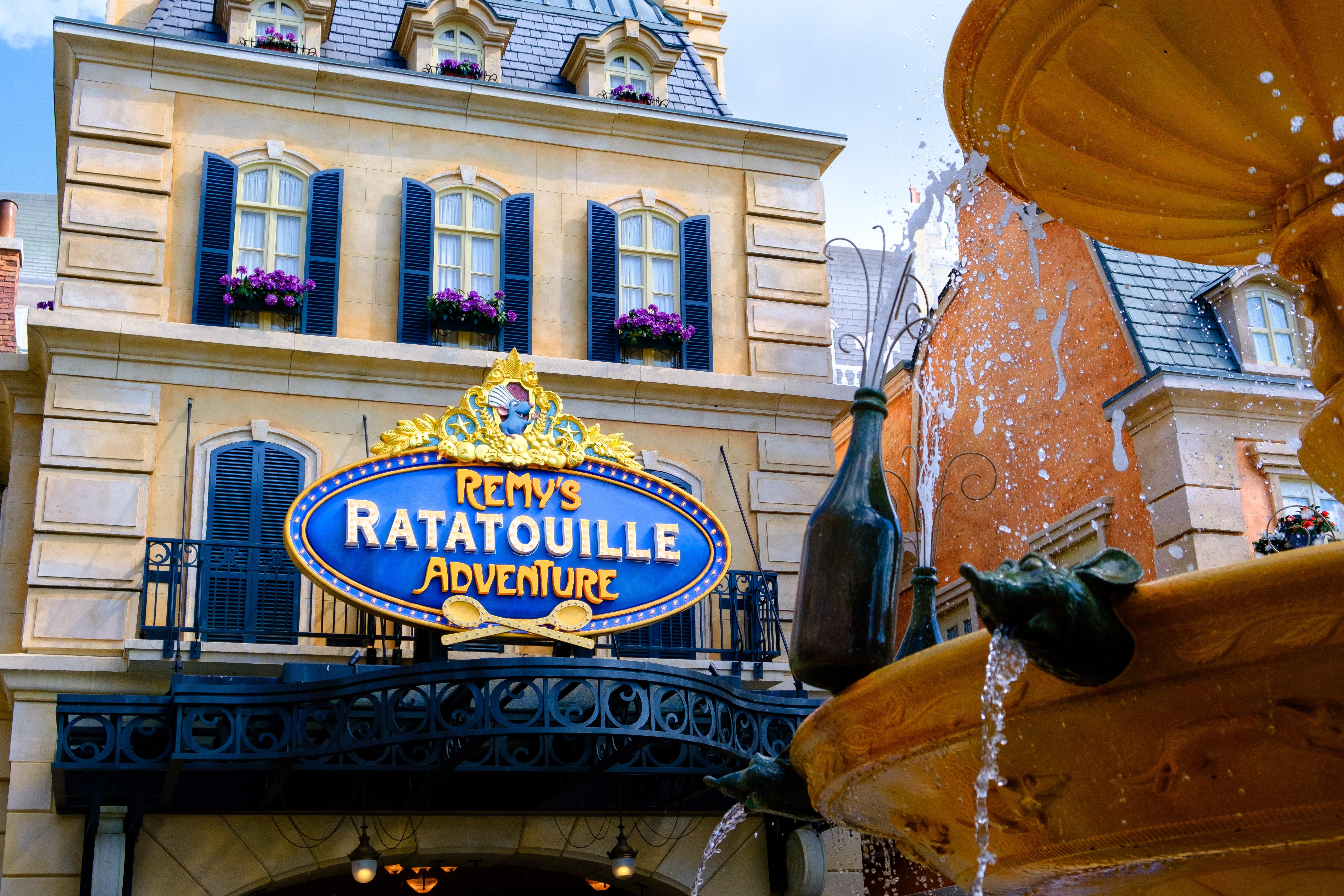L'attraction Ratatouille, au parc Disneyland Paris