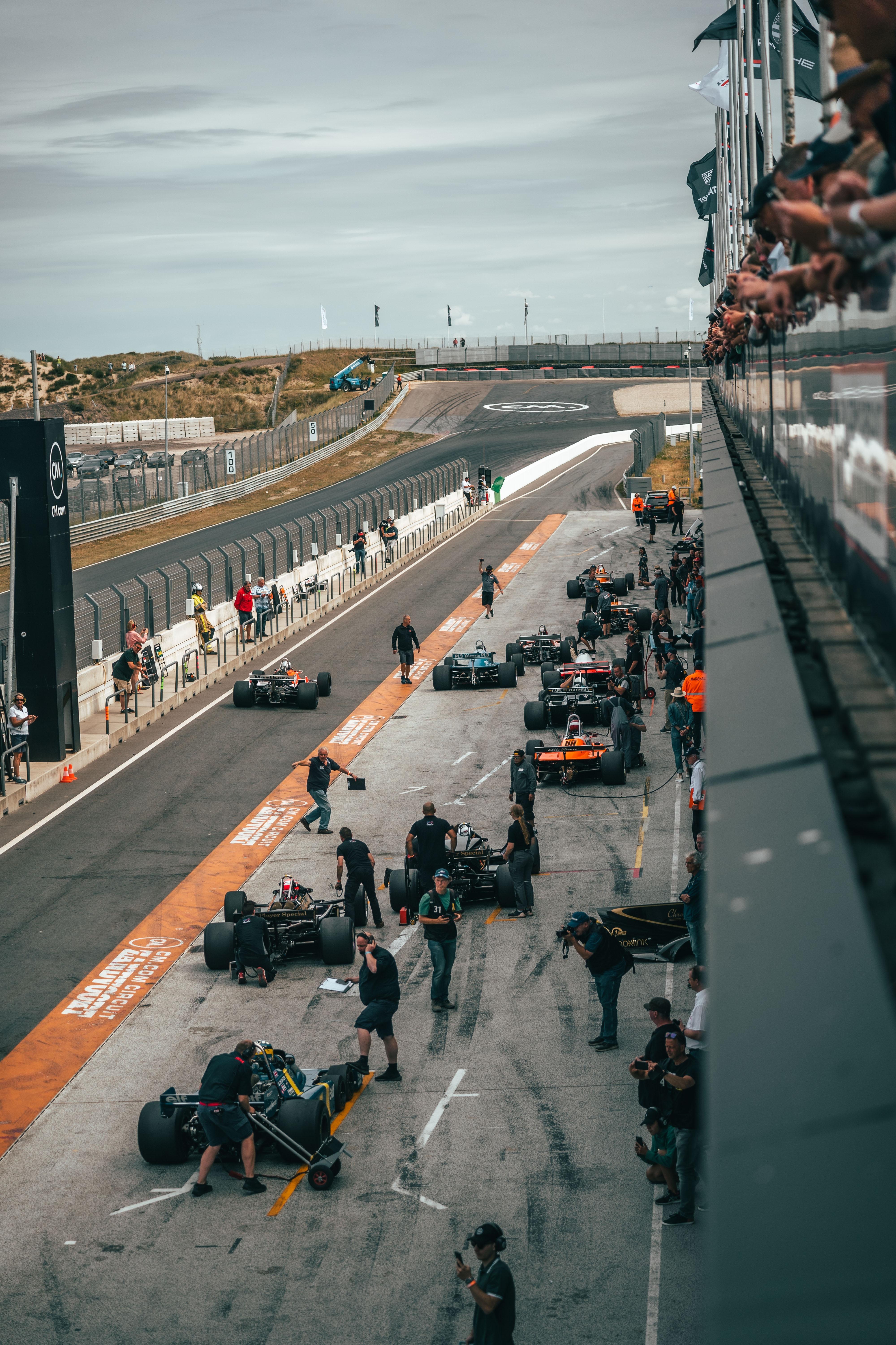 Le circuit du Grand prix des Pays-Bas dans les dunes