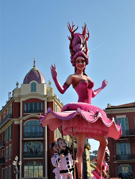 La Reine du carnaval de Nice