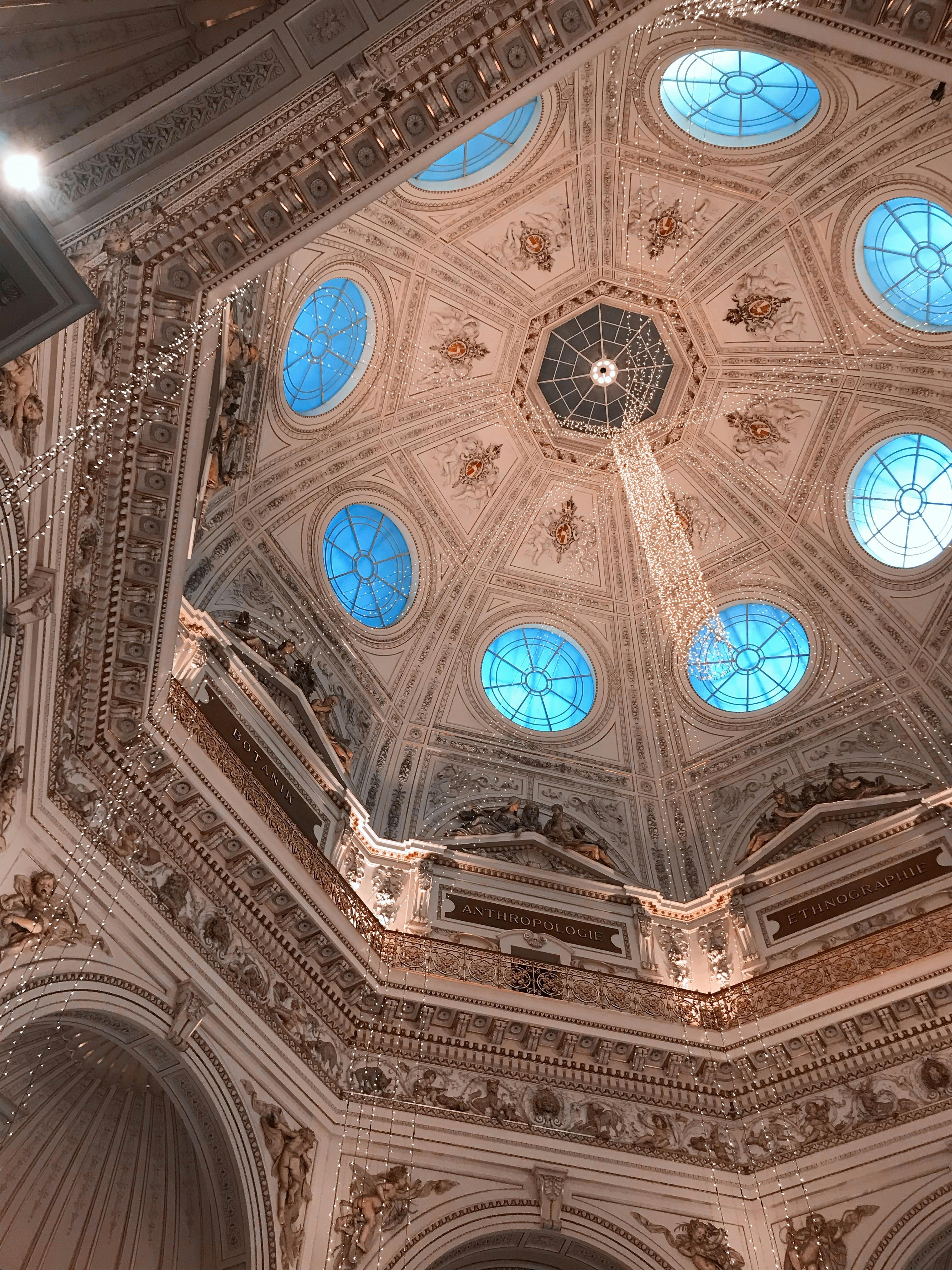 Le dôme du musée d'histoire de l'art à Vienne 