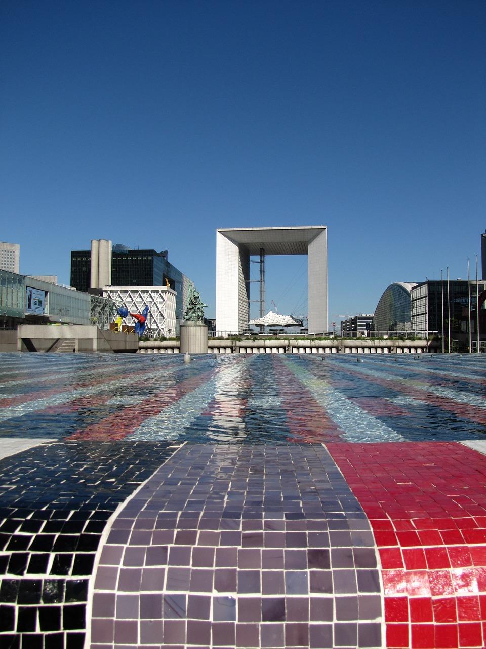 Vue sur l'Arche de la Défense 