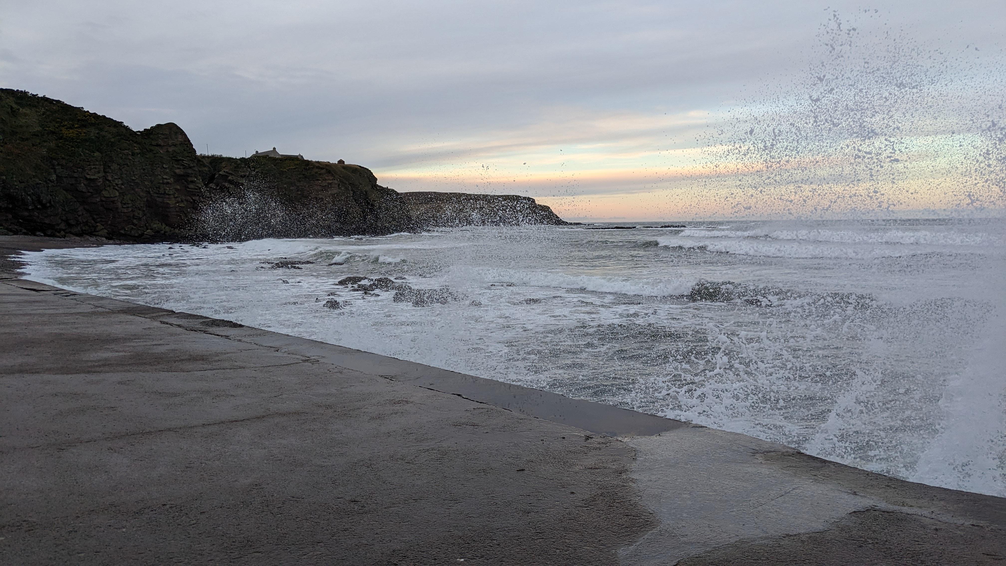 La plage de Fraserburgh