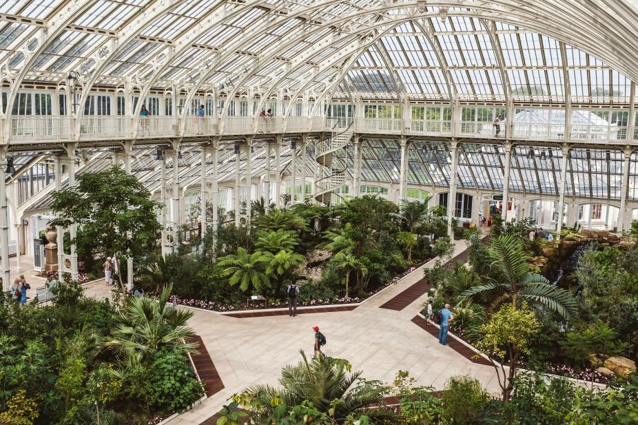 Les serres des Kew Gardens