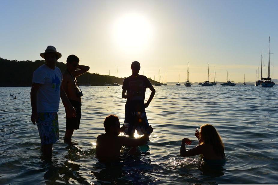 Baignade à Porquerolles 