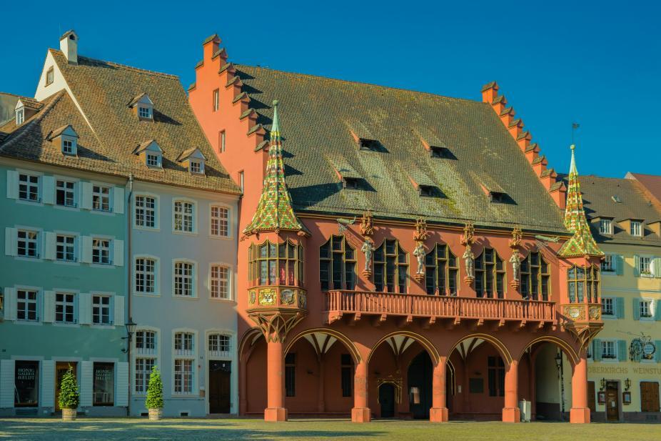 La maison historique des marchands de Fribourg-en-Brisgau