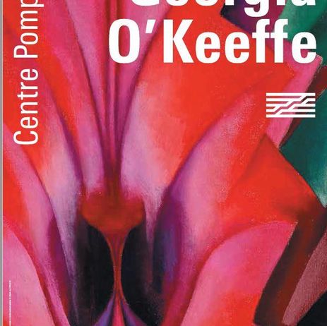 Affiche de l'exposition Georgia O'Keeffe