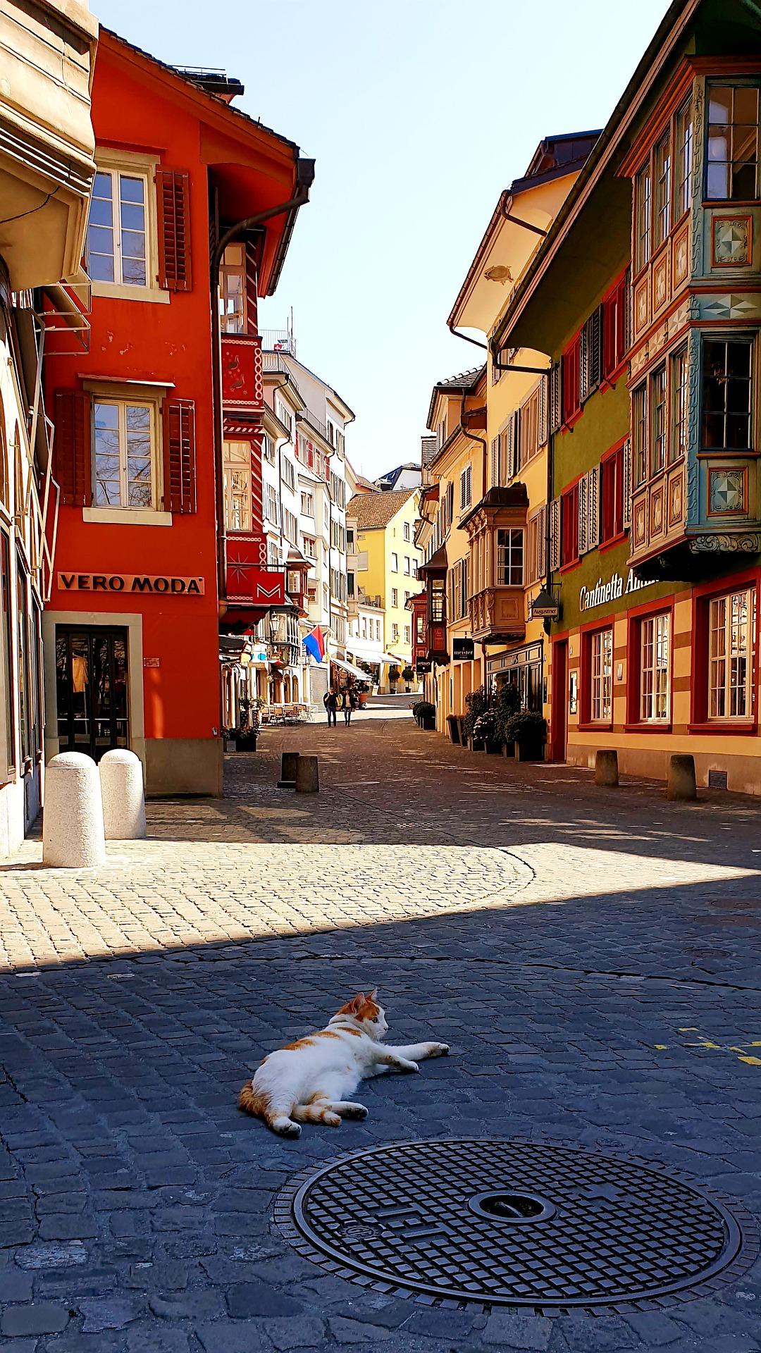 Gasse à Zurich