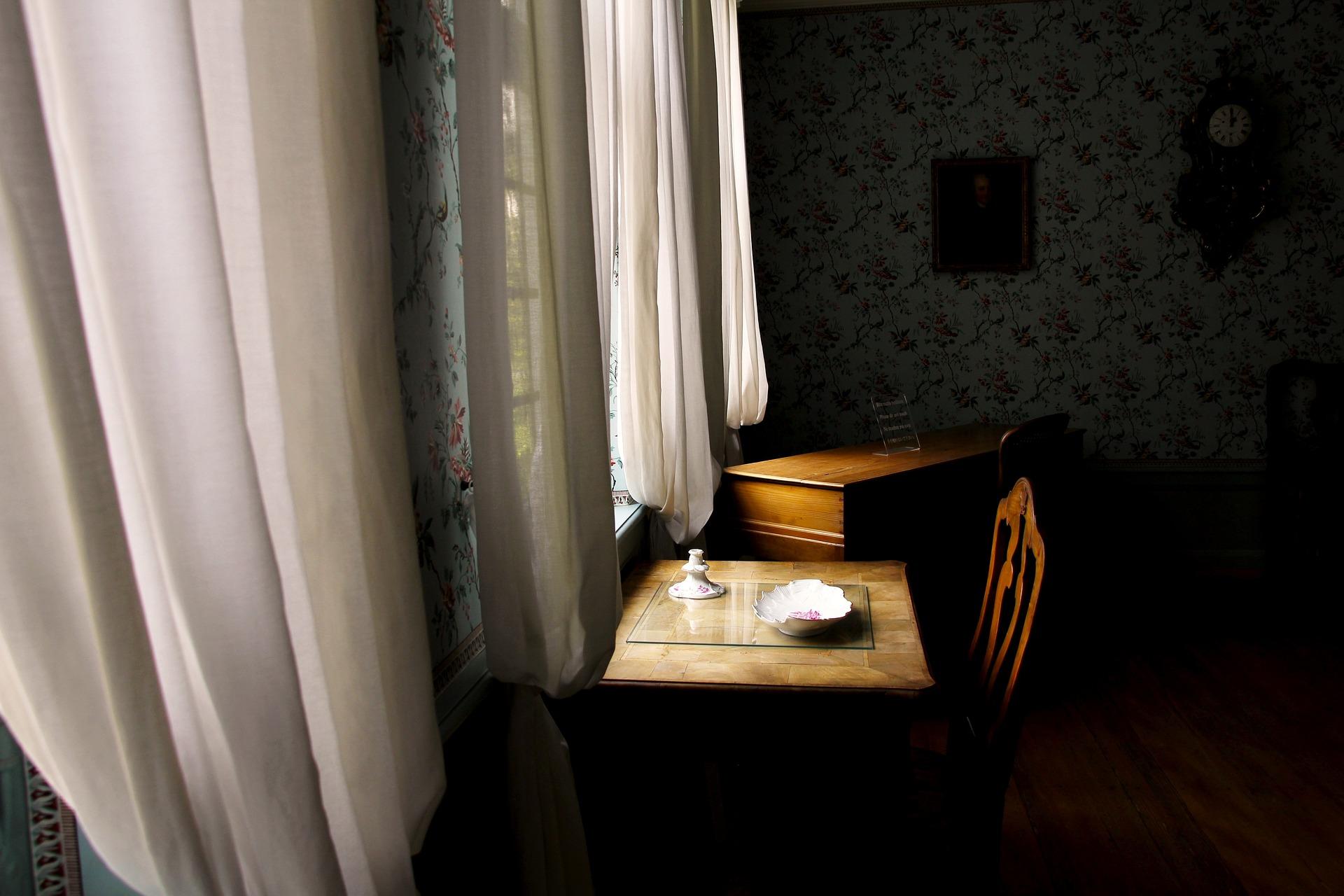 Une chambre de la maison de Goethe de Francfort