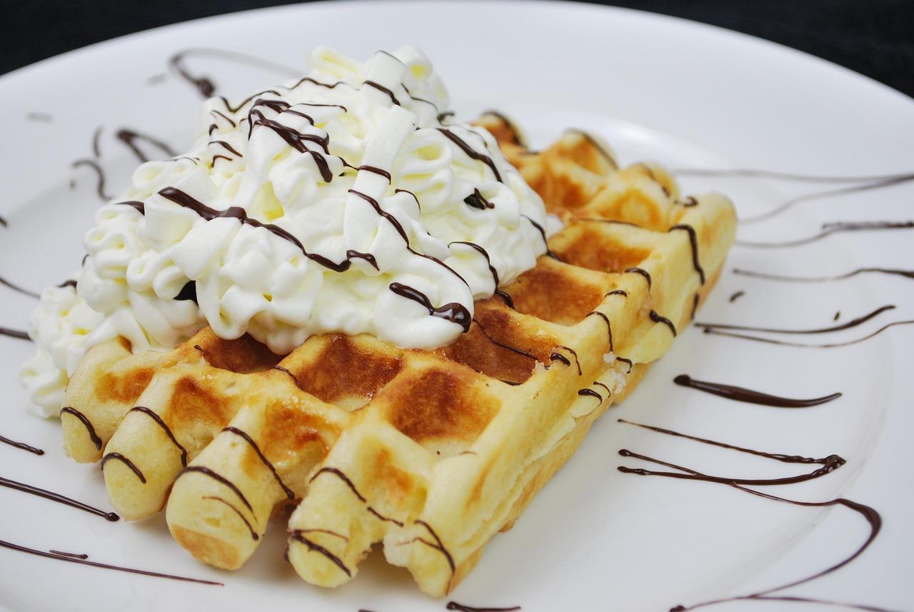 La gaufre à la chantilly 