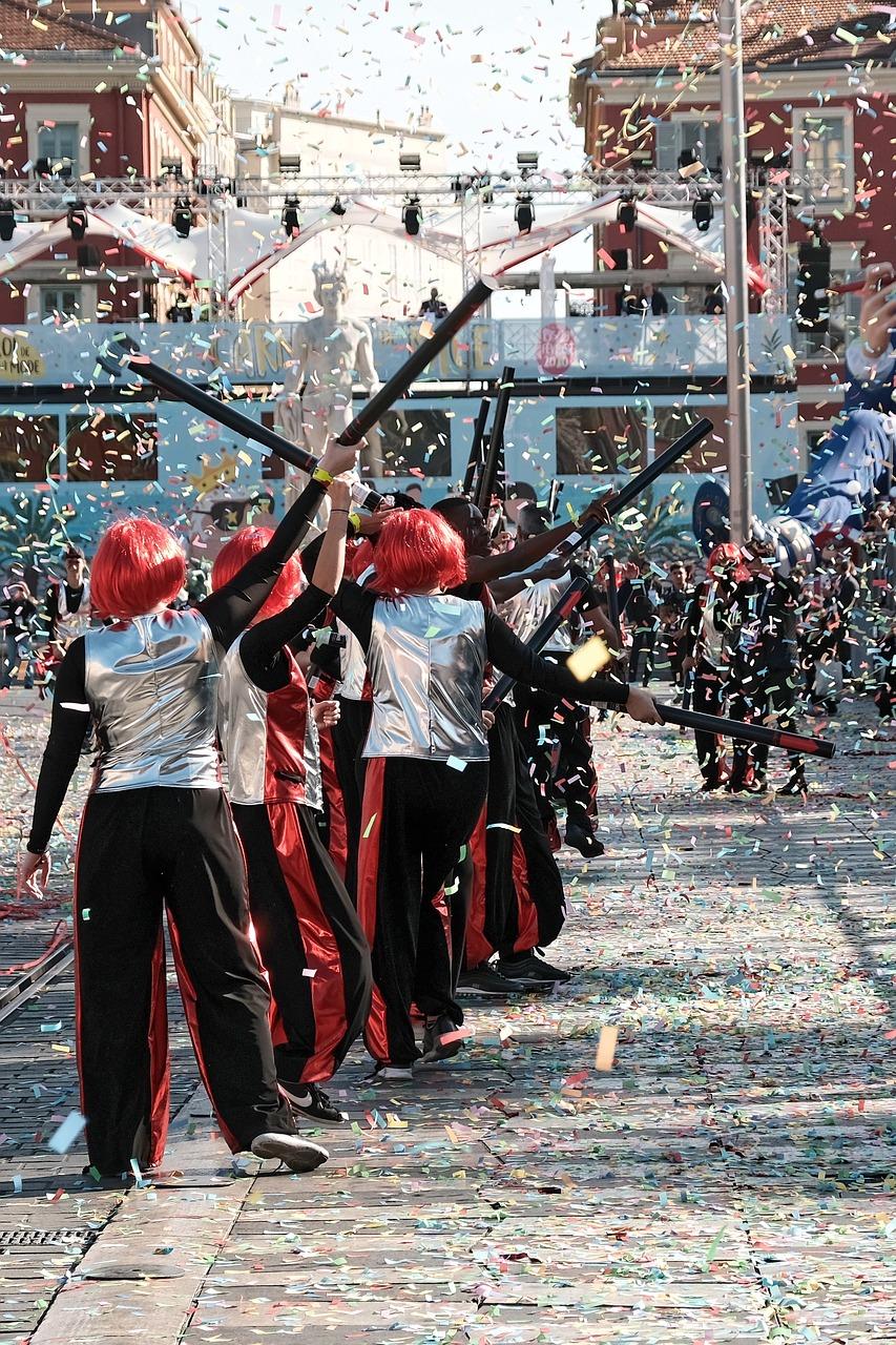 La parade du carnaval de Nice