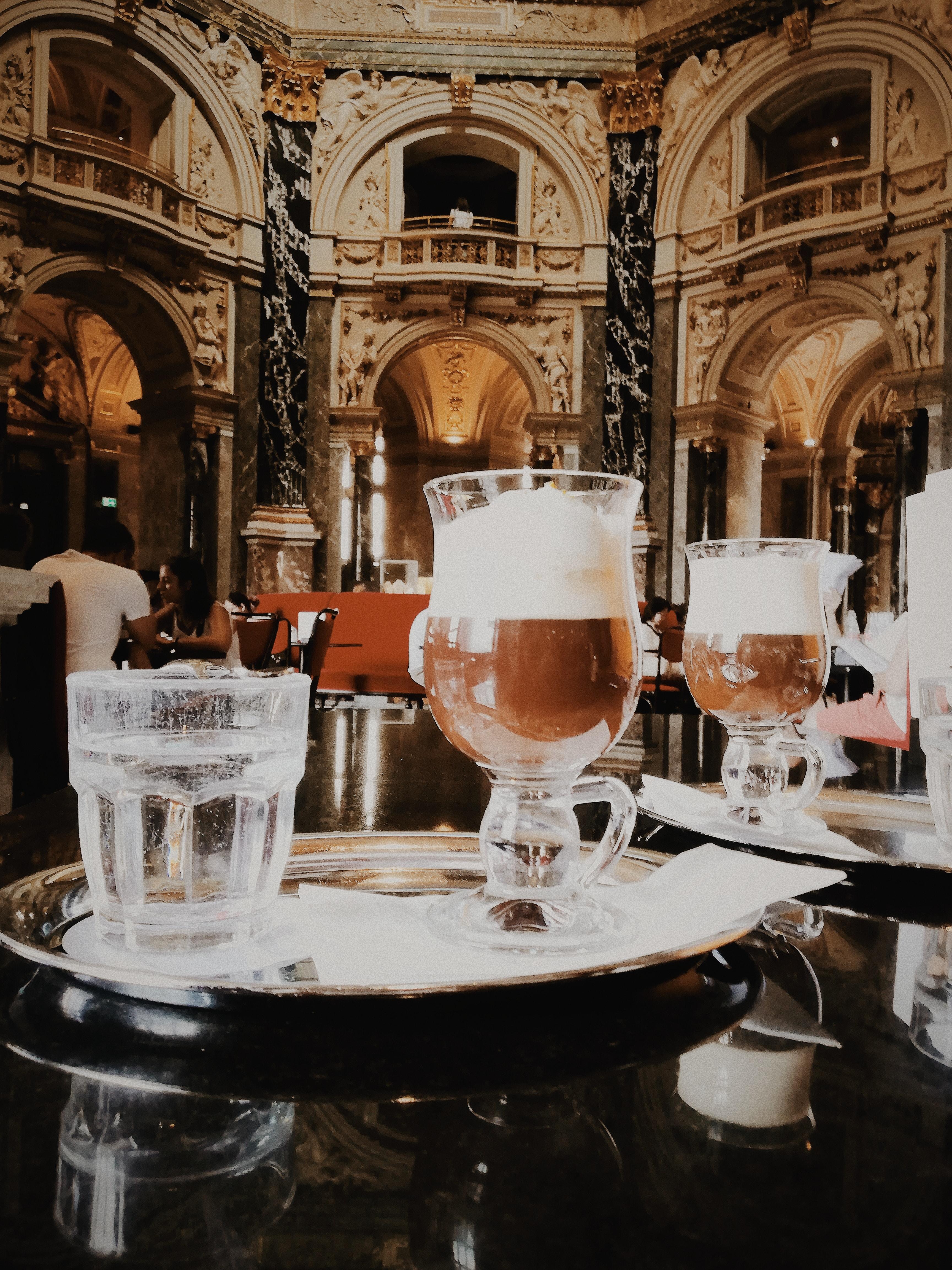 Le café du musée d'histoire de l'art à Vienne 