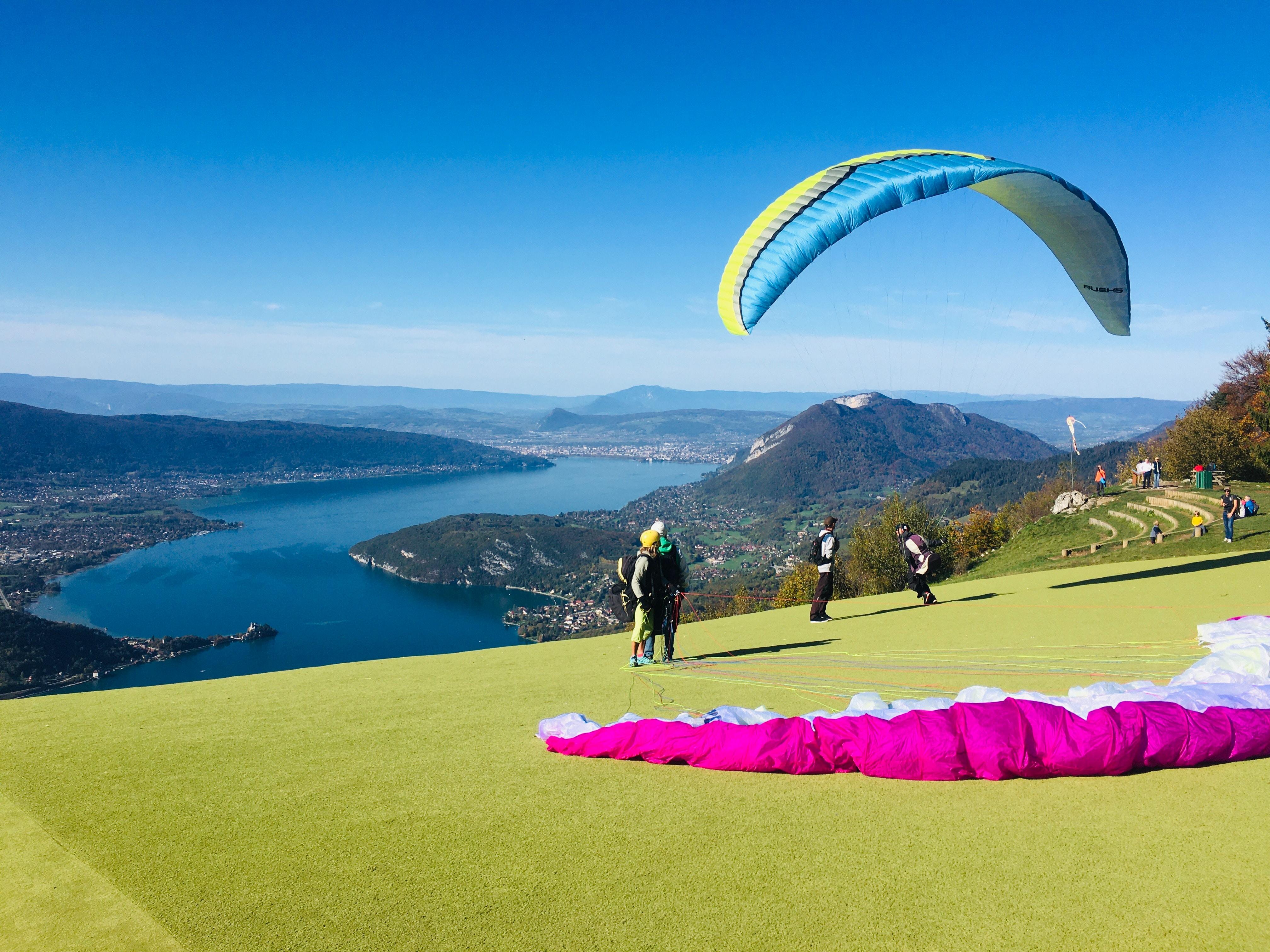 Le parapente à Annecy 
