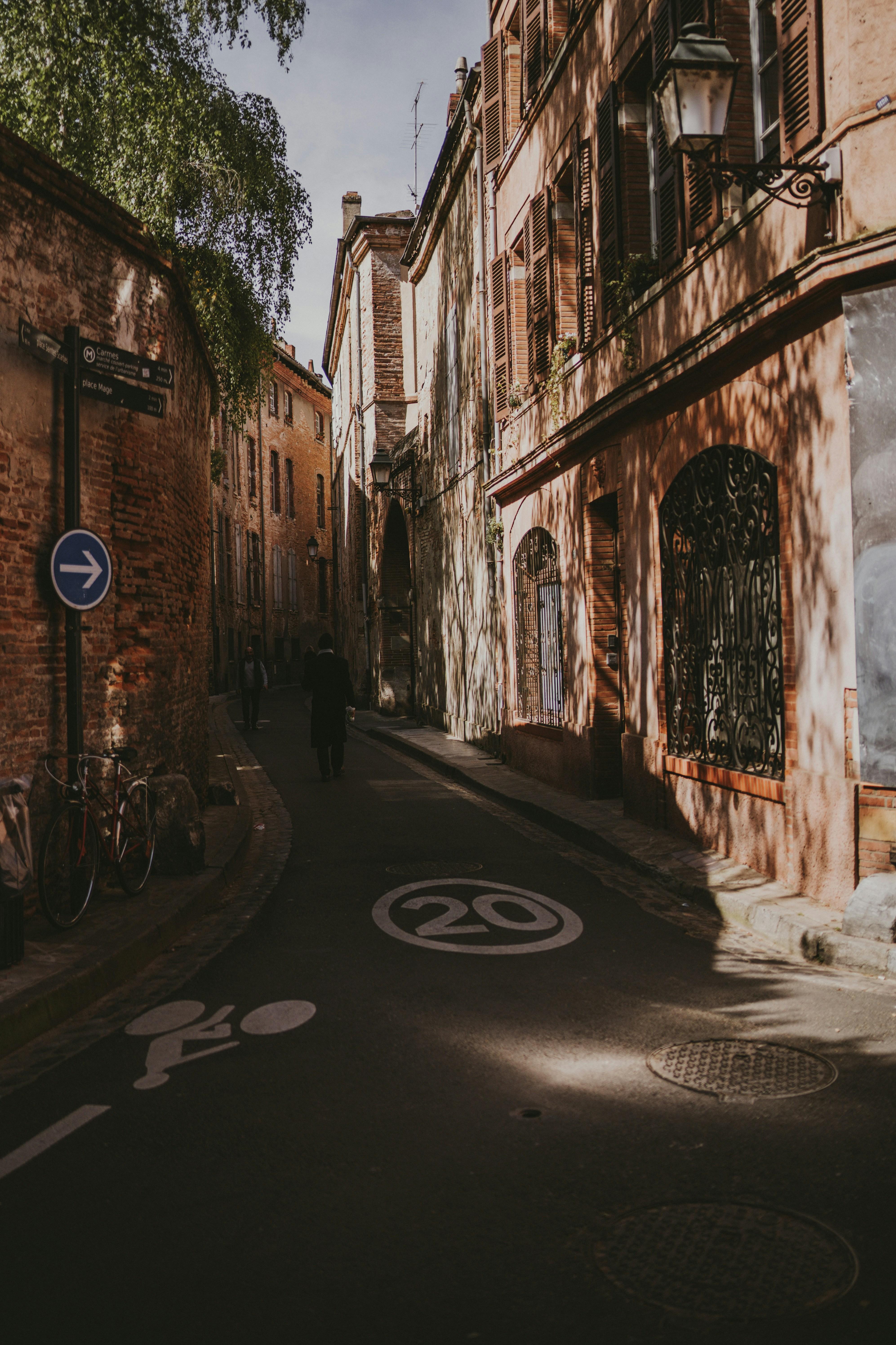 Les rues de la ville rose Toulouse