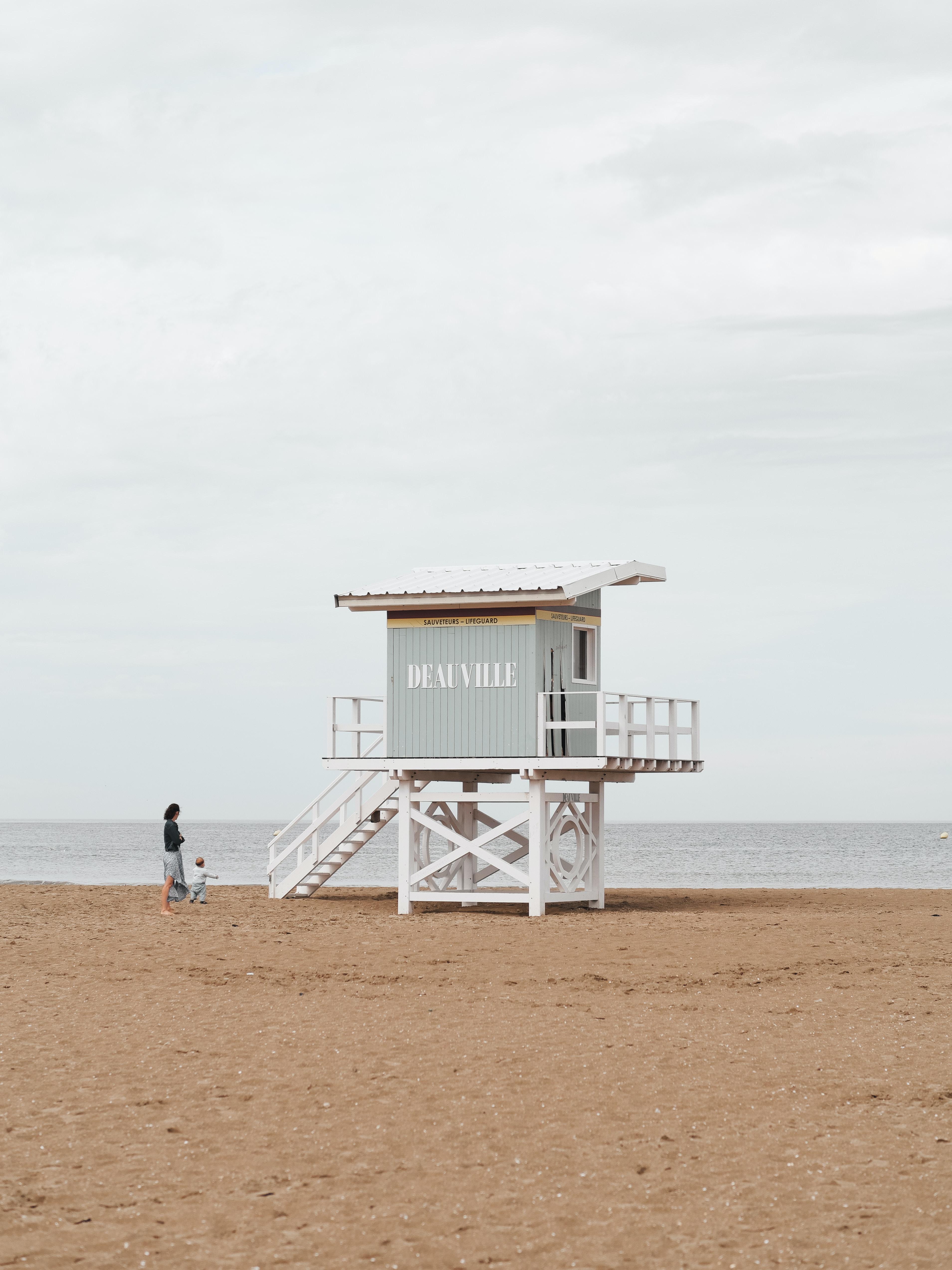 La plage de Deauville 