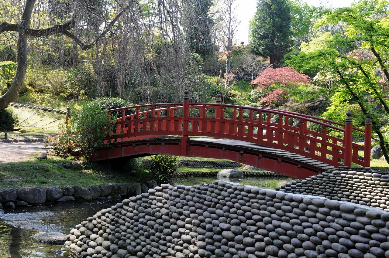 Le pont japonais du jardin Albert-Kahn