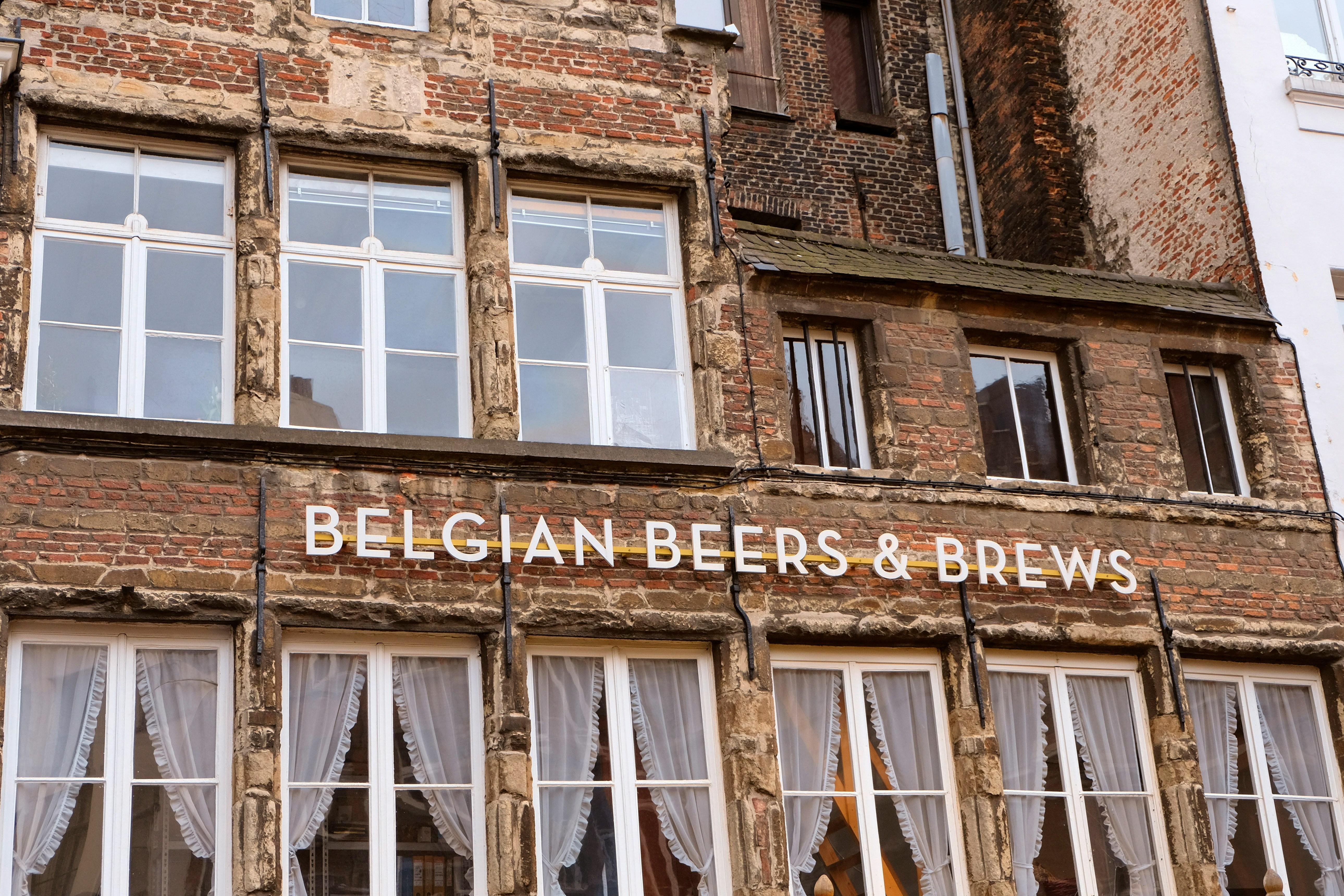 une brasserie belge