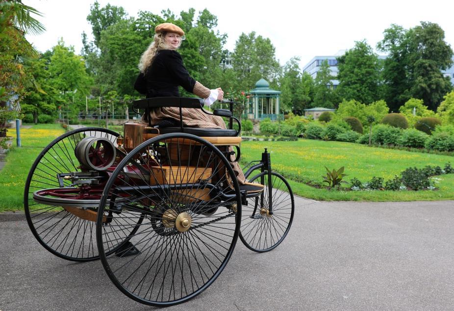 Une automobile ancienne, à Wilhema, à Stuttgart