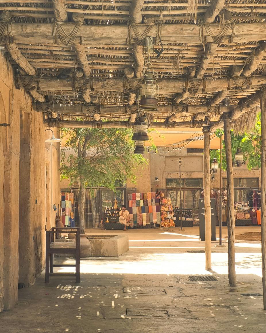 Les petites échoppes d'Al Fahidi 