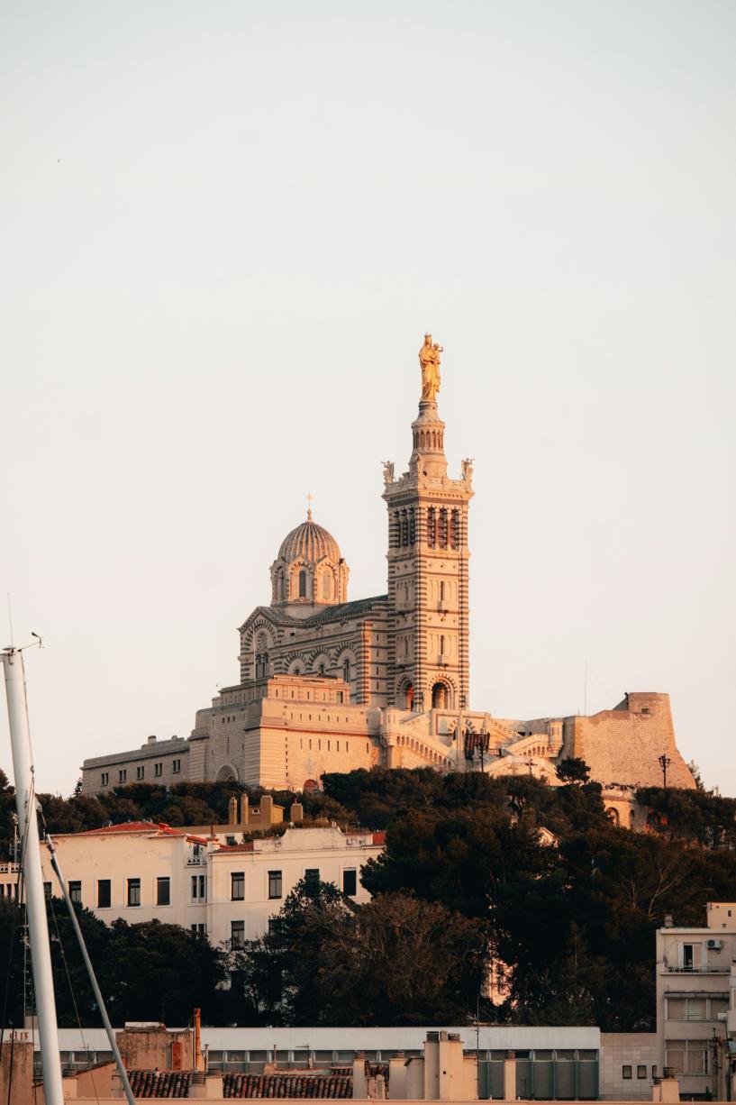Notre-Dame-de-la-Garde, à Marseille 