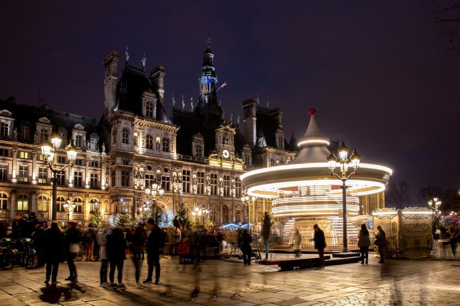 Le marché de Noël de l'Hôtel de Ville de Paris 