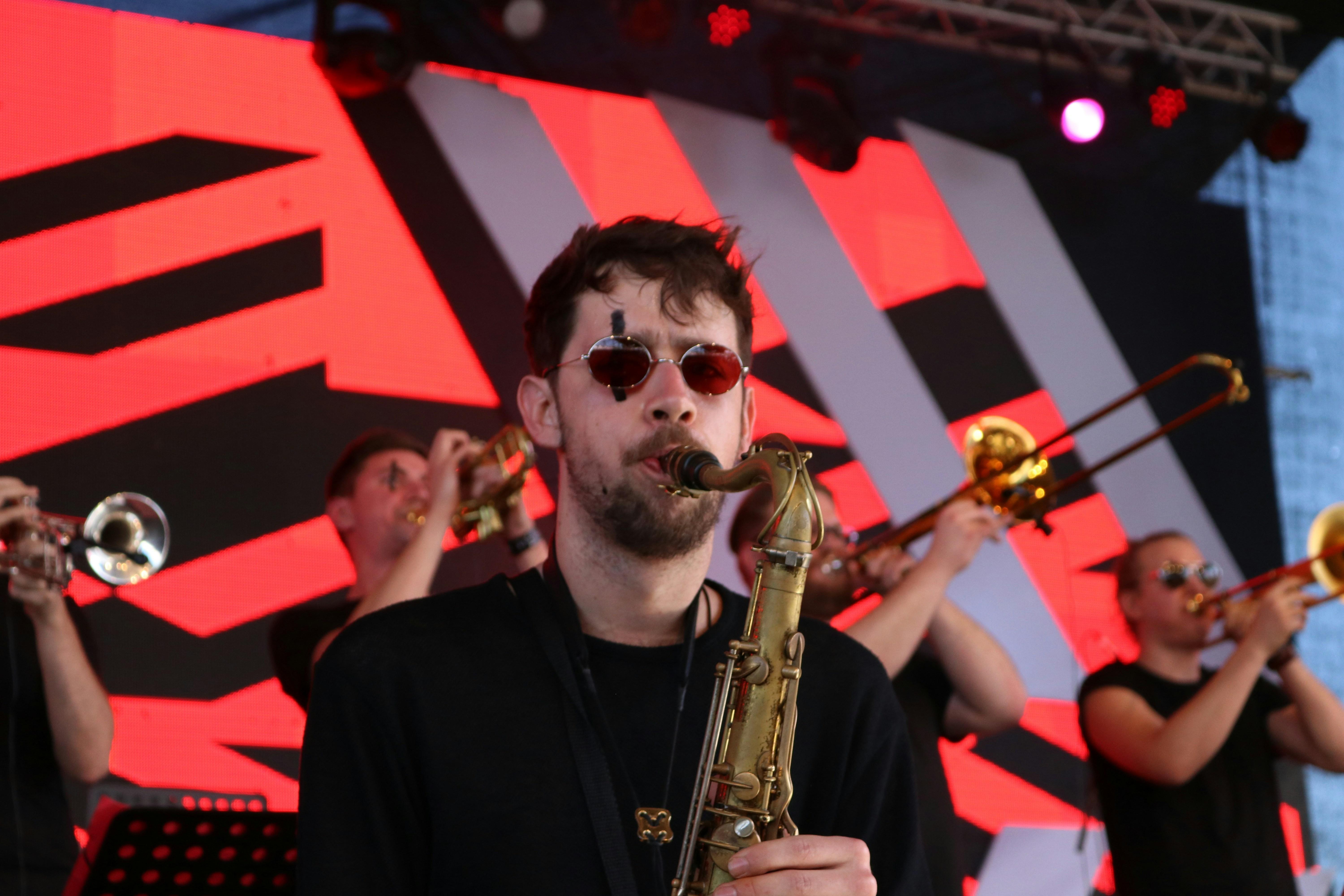 En live au jazz festival de la Défense