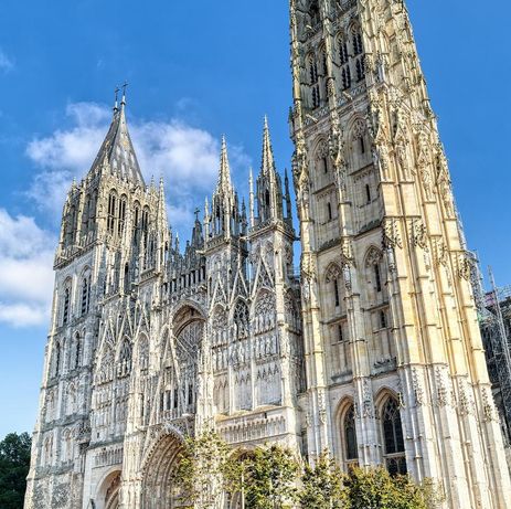 La façade occidentale de la cathédrale Notre-Dame de Rouen