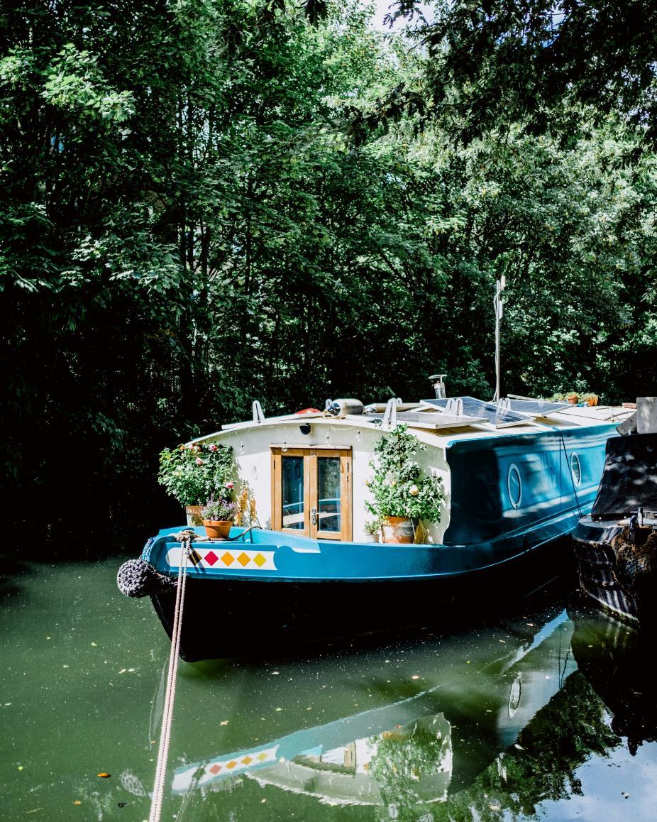 Une péniche sur le Regent's canal