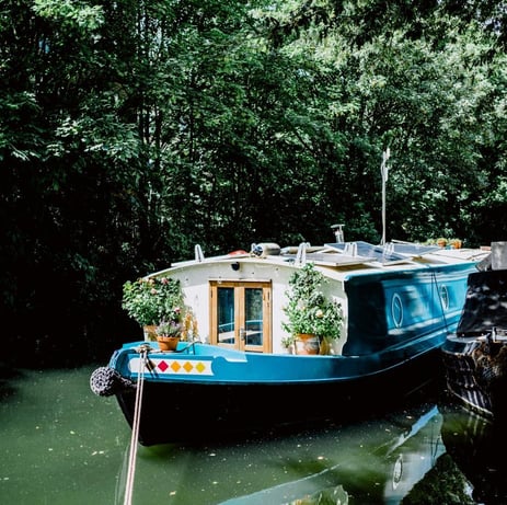 Une péniche sur le Regent's canal