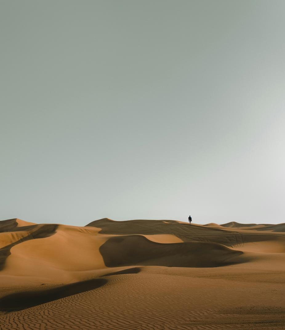 Le désert à Dubaï