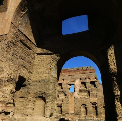 Les thermes de Caracalla, à Rome