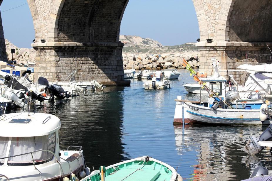 Les bateaux du vallon des Auffes 