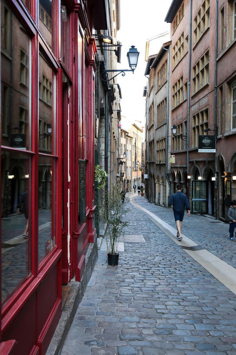 Une ruelle du vieux Lyon 