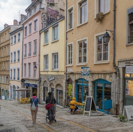 Les petites boutiques de la Croix Rousse, à Lyon