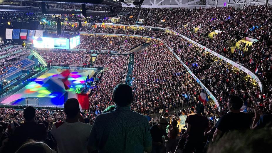 Soir de match au stade Pierre Mauroy, décathlon Aréna