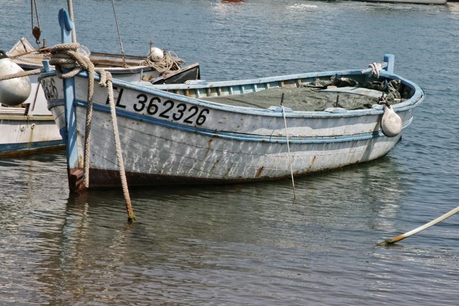 Barque dans le port de Porquerolles 
