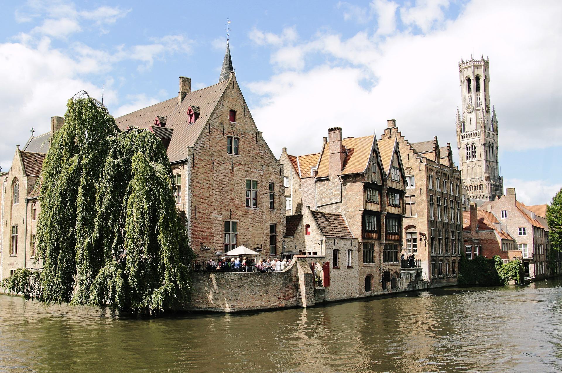 Quai du Rosaire à Bruges 