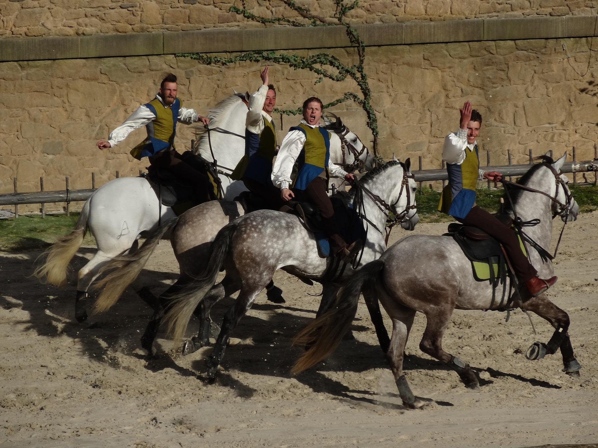 Les joutes de chevalier du Puy du fou