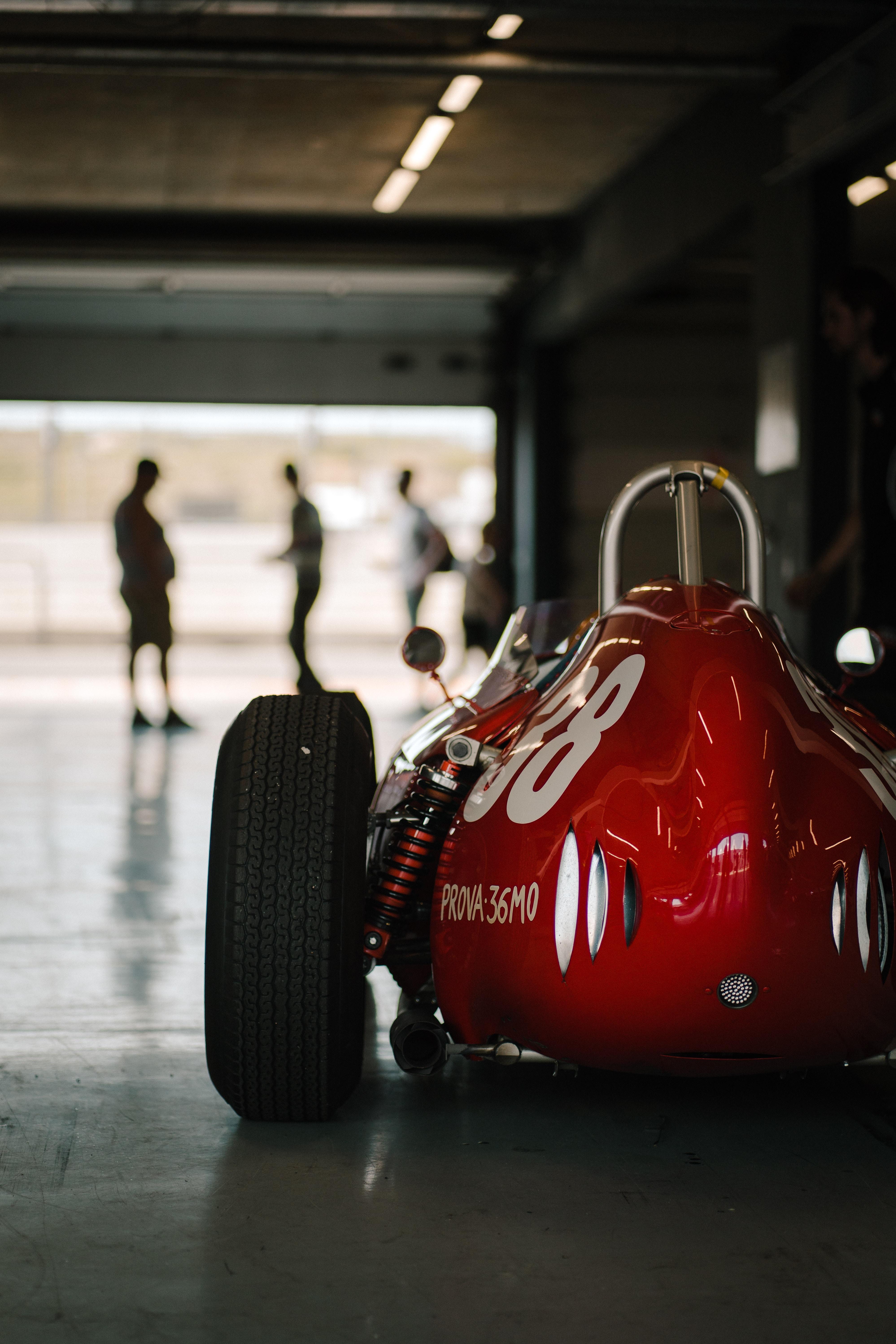 Voiture F1 au circuit du Grand prix des Pays-bas