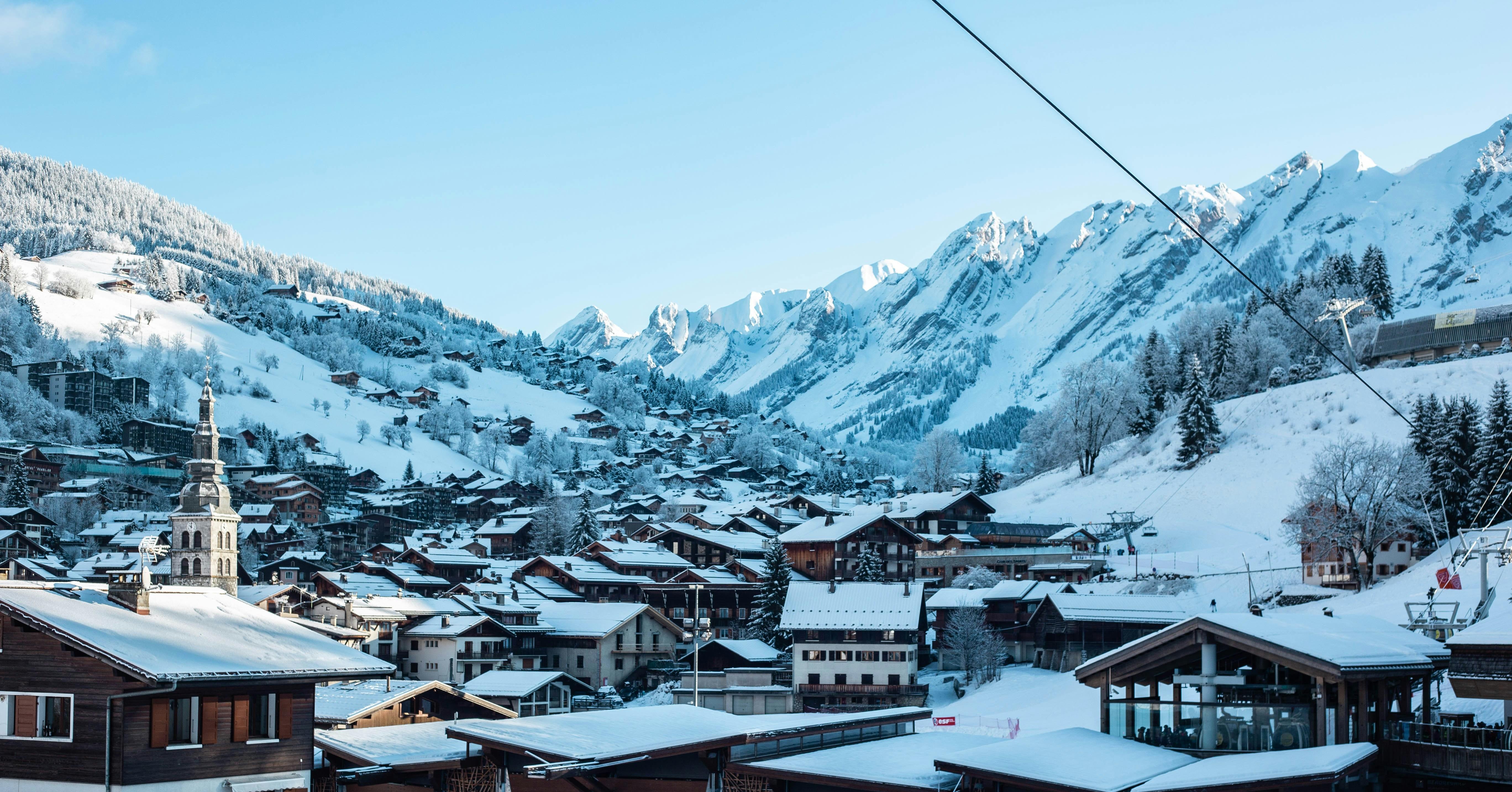 Le village de La Clusaz 