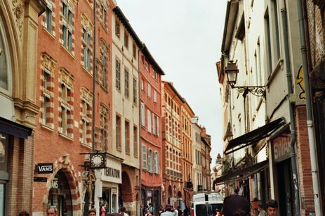 Les rues commerçantes de Toulouse 