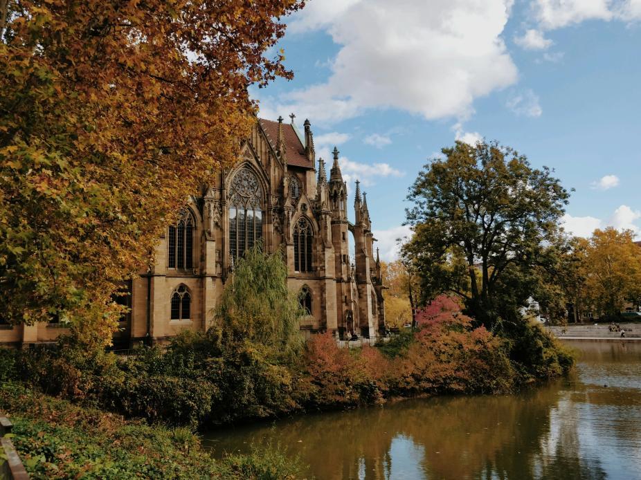 Saint Johannes, dans le centre-ville de Stuttgart 