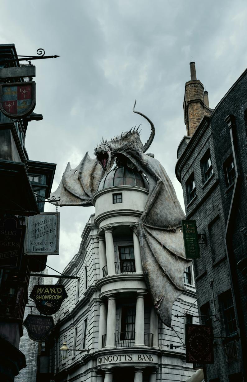 Le dragon, dans les rues de Londres 