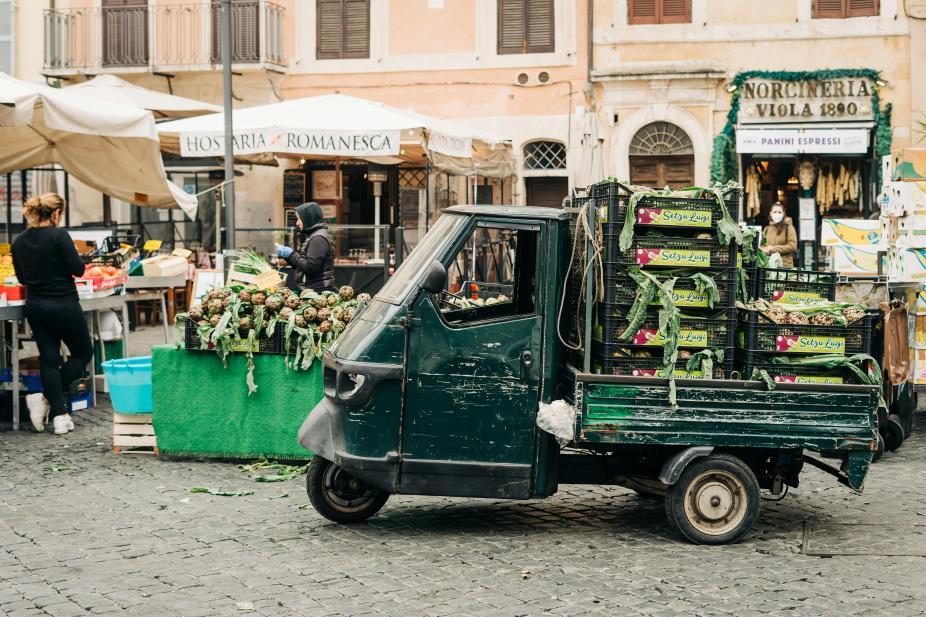 Campo de'Fiori, à Rome 