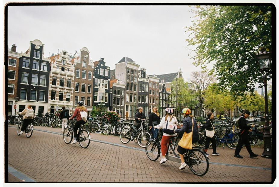 Une balade à vélo, en famille, à Amsterdam