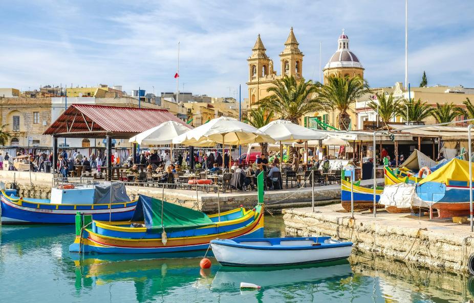 Le petit port de Marsaxlokk