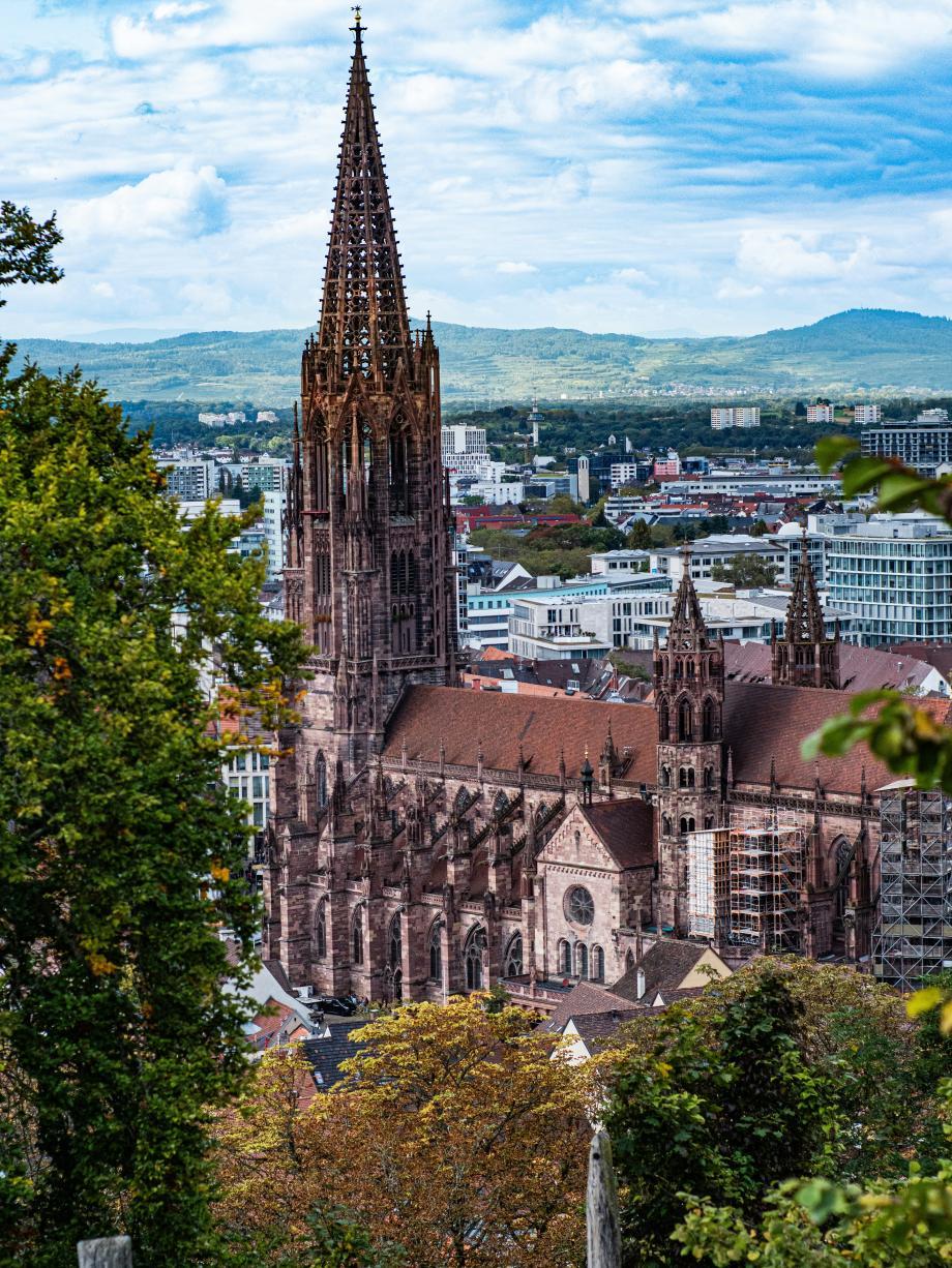 La cathédrale de Fribourg-en-Brisgau