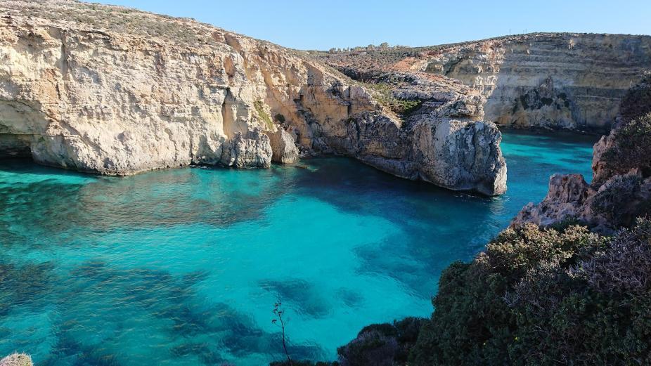Les criques de Gozo, une île de Malte
